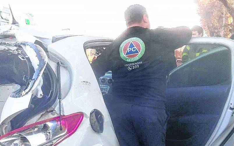 Más choques y heridos en las calles platenses