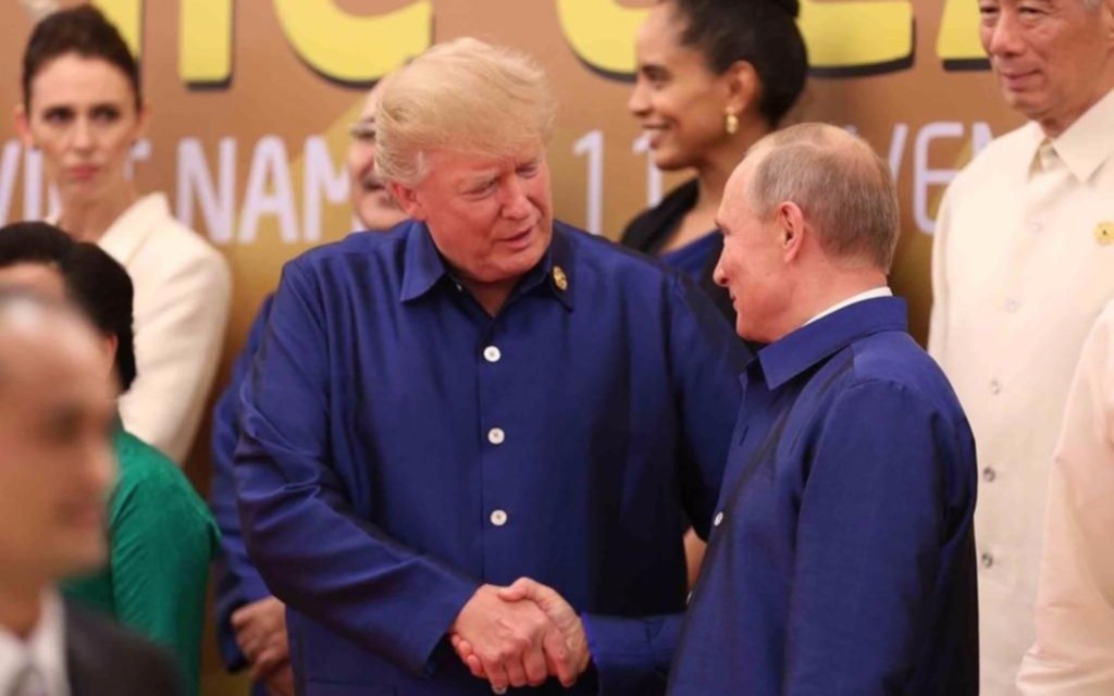 Trump y Putin niegan injerencia en las elecciones