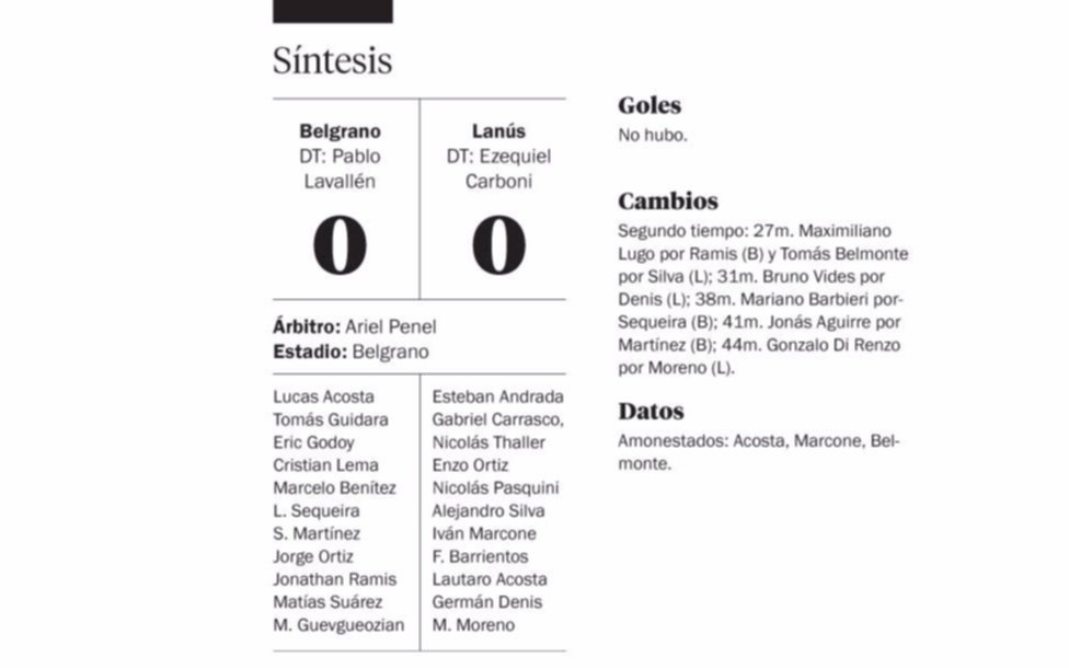 En Córdoba, un partido que mereció tener goles