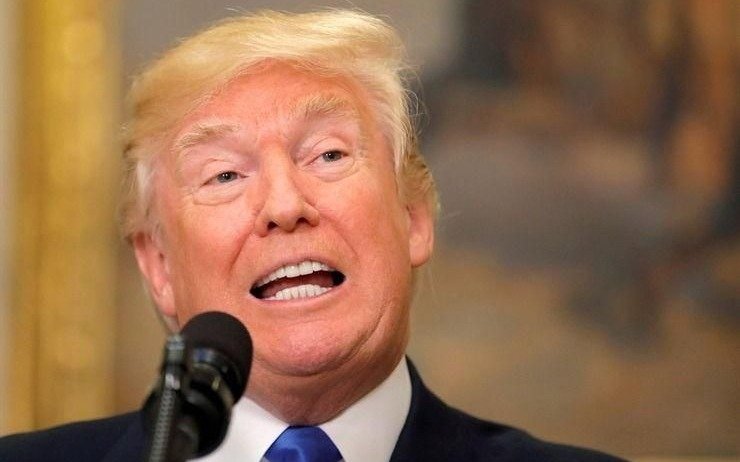Trump ya busca ser reelecto y advierte a Europa