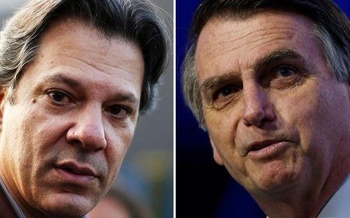 Bolsonaro y Haddad lanzan mutuas acusaciones al reanudar las campañas