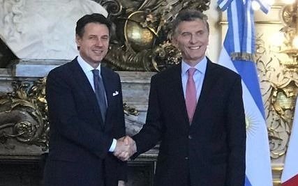 Conte y Macri destacaron el proyecto de satélites “que nos pone a la vanguardia”