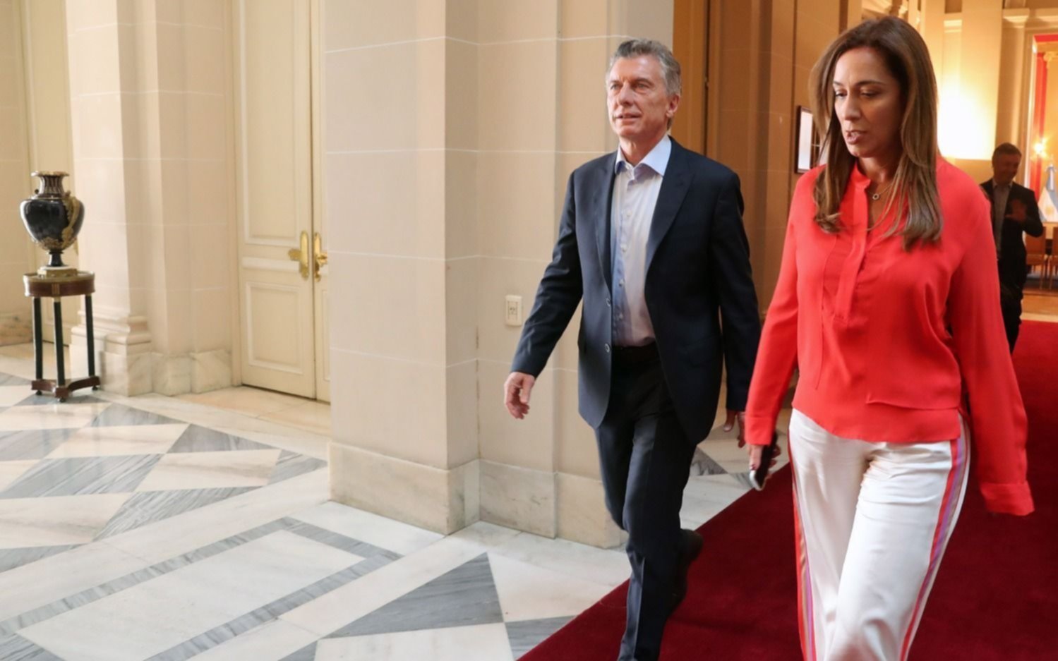 Macri bajó a La Plata para despejar especulaciones sobre un posible “plan V”
