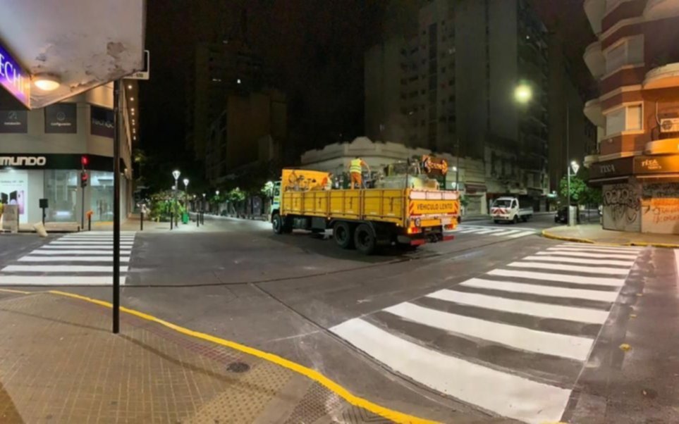 Plan para que “se vuelvan a ver” las sendas peatonales