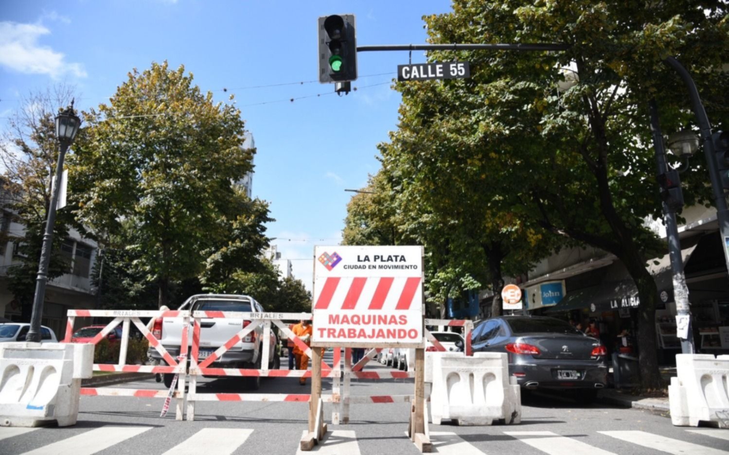 Varias zonas con el tránsito cerrado por obras hidráulicas y pavimentación