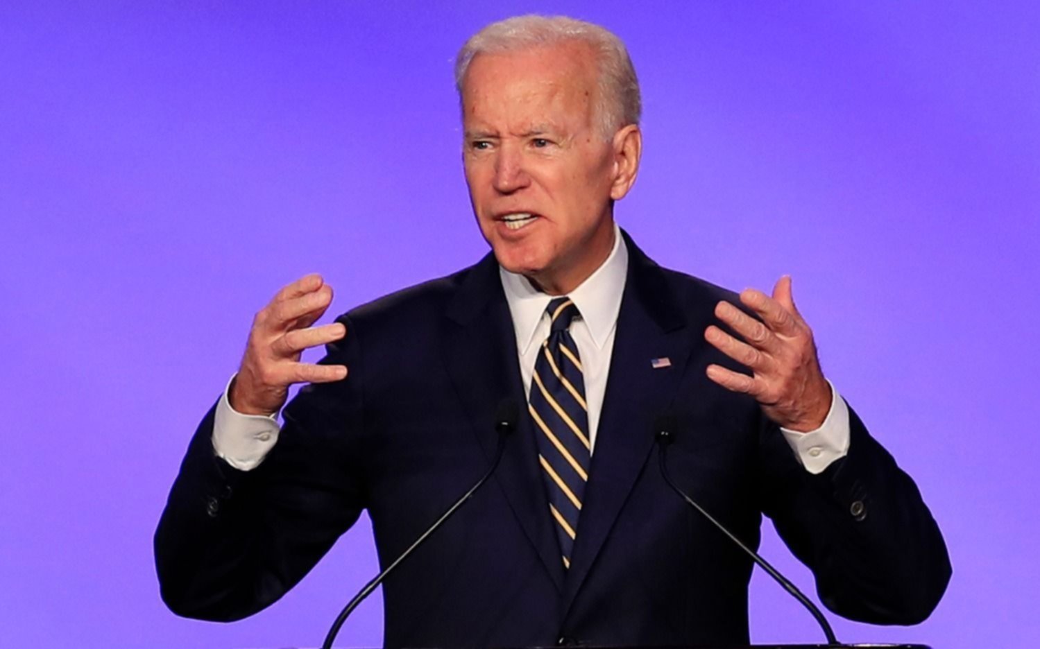 Joe Biden, ex vicepresidente de Obama, lanzó su candidatura a la Casa Blanca