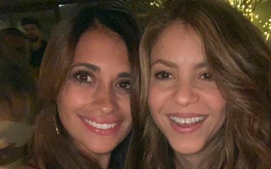 Shakira, Antonella y la selfie de la paz