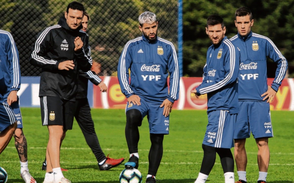 Messi ya se entrena en Ezeiza con el objetivo de cumplir su sueño