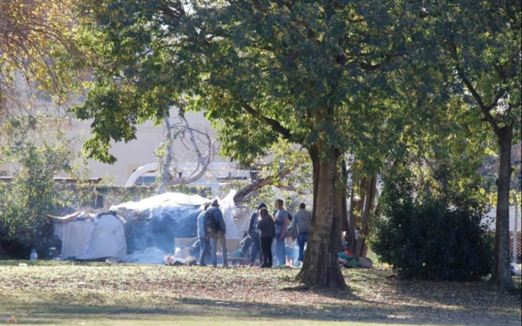 Vandalismo y ocupas deslucen la imagen del Parque San Martín