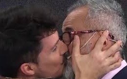 Tremendo besazo entre Rial y Guido Záffora mientras explicaban cómo fue la noche de pasión del Chueco