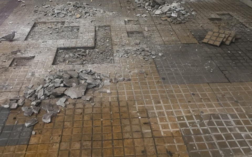Ya anotan a los interesados en arreglar sus veredas