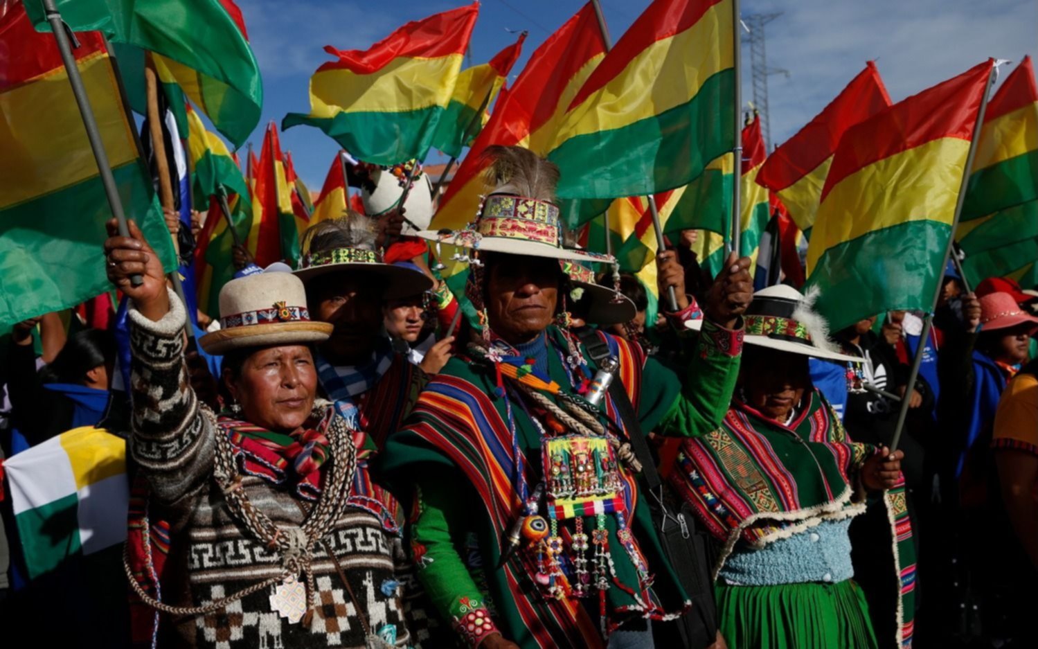 Segunda semana de marchas a favor y en contra de Evo Morales en Bolivia