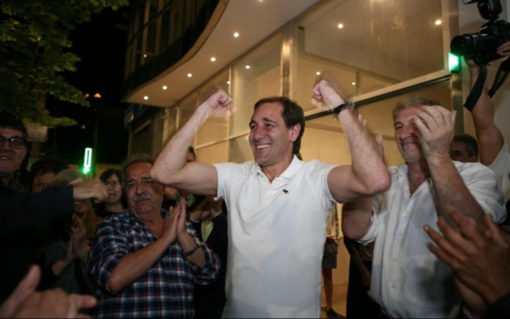 Al festejo del “garrismo” no fue Casero, pero hubo flan