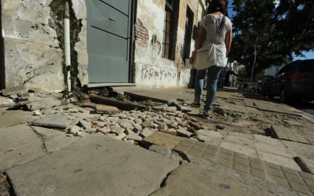 Más de un centenar de inscriptos en el plan para arreglar veredas