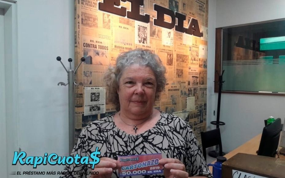 Una lectora de Gonnet ganó los $50.000 del Cartonazo