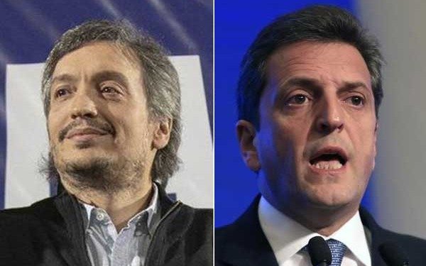 Máximo y Massa en la conducción de Diputados