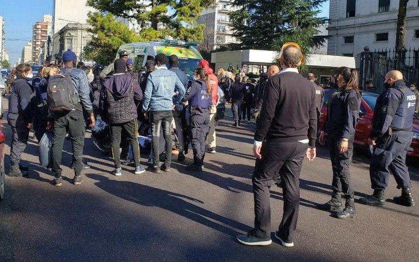 Incidentes por la venta ambulante en la Ciudad