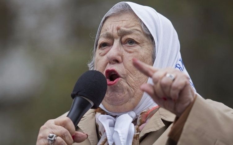 Hebe de Bonafini denunció amenazas de muerte