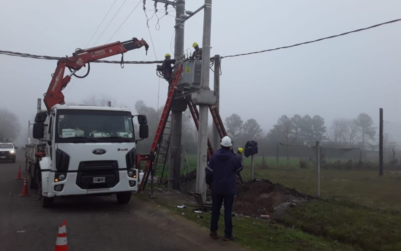 Robustecen la red de Edelap para 1.100 vecinos en Romero
