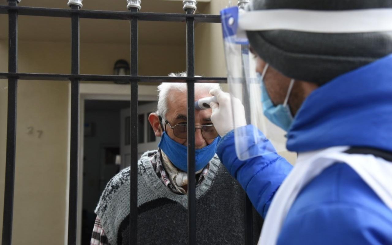 Coronavirus: control sanitario a más de 300 vecinos de Olmos