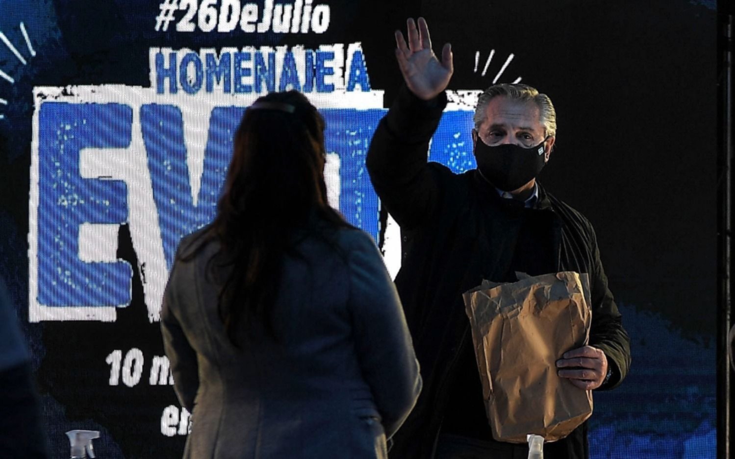 El peronismo recordó a Evita a 68 años de su muerte