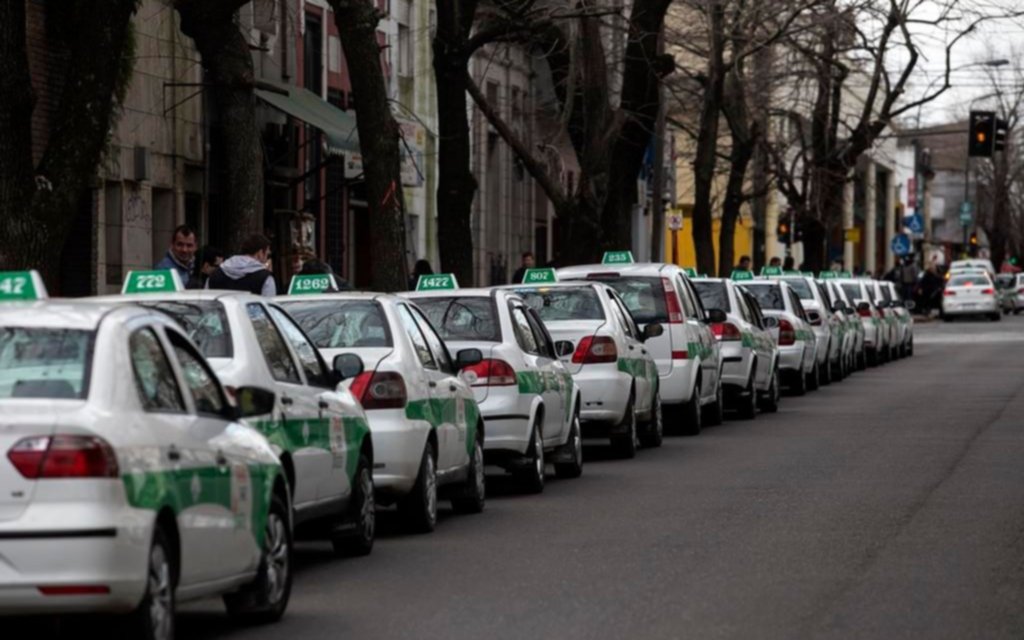 En los taxis la recaudación se desplomó 80%