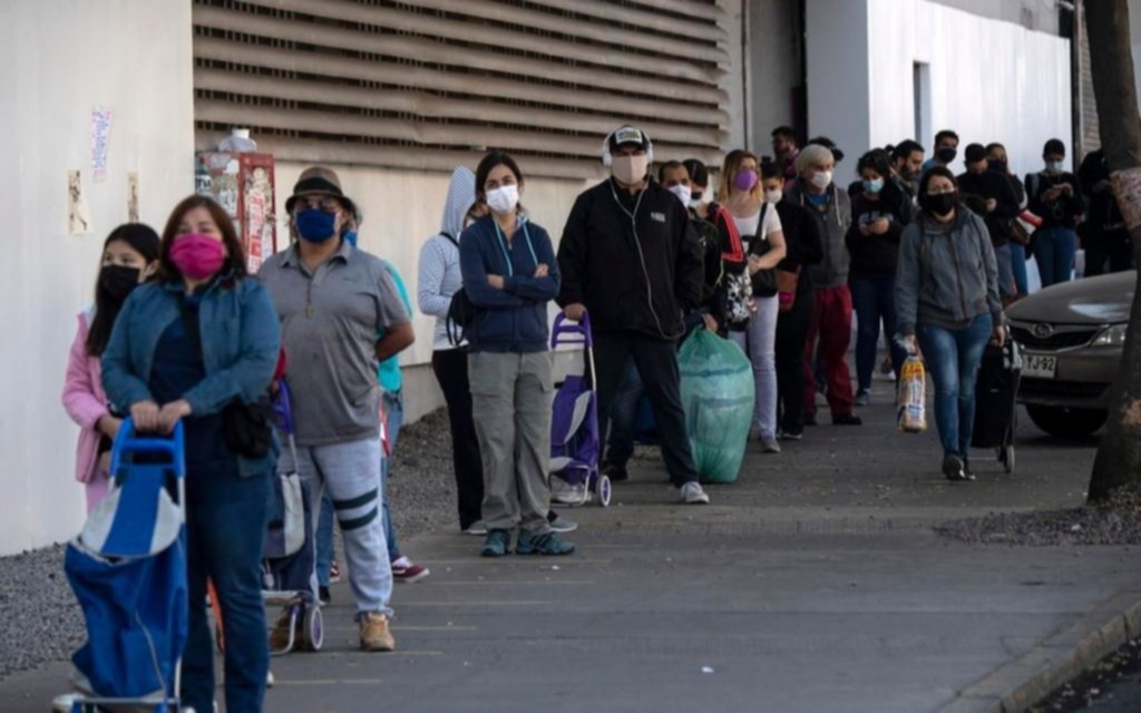 Chile reporta la menor cantidad de contagios en los últimos 100 días