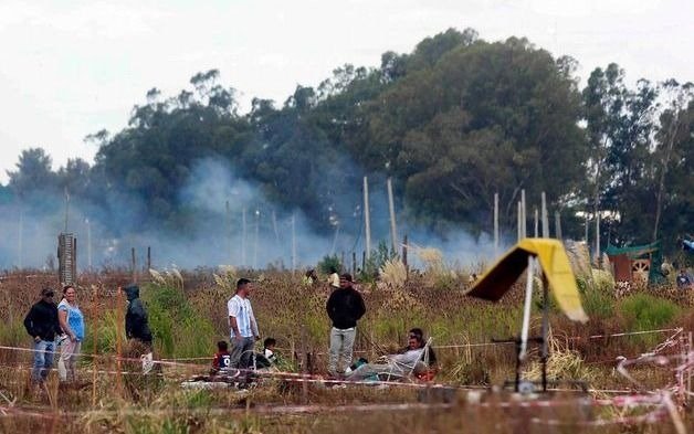 En Los Hornos, medio año de ocupación y un proyecto en el horizonte