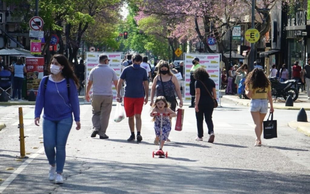 Las peatonales vuelven este domingo a distintos corredores