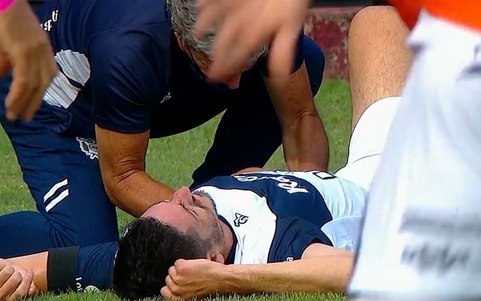 Coronel sufrió un esguince de rodilla