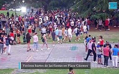 Justificada inquietud vecinal por fiestas en las plazas