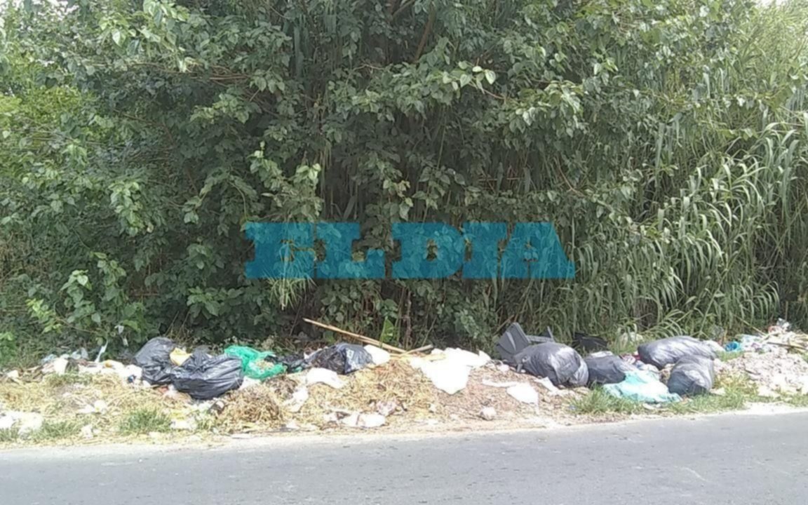 Reclamo por un basural a cielo abierto que se formó en el barrio Santa Ana