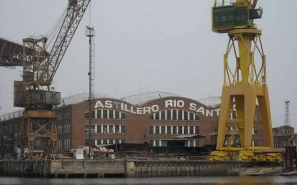 Trabajadores del Astillero Río Santiago le reclaman al IPS