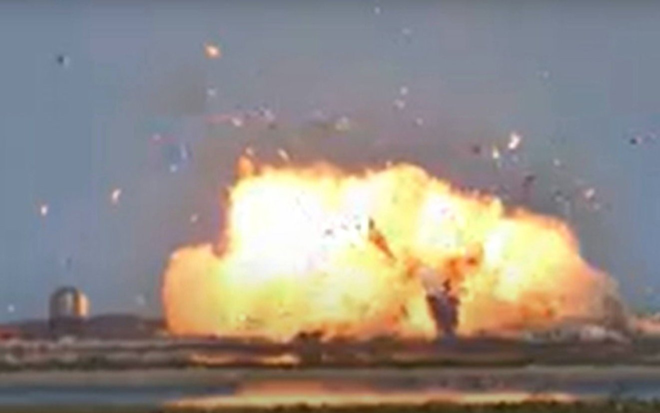 Estalló otro prototipo de SpaceX al aterrizar