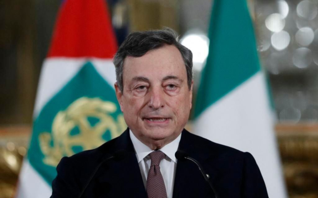 Draghi juró en Italia como el nuevo primer ministro