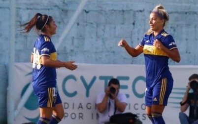 Las chicas de Boca estrenaron el título con una goleada