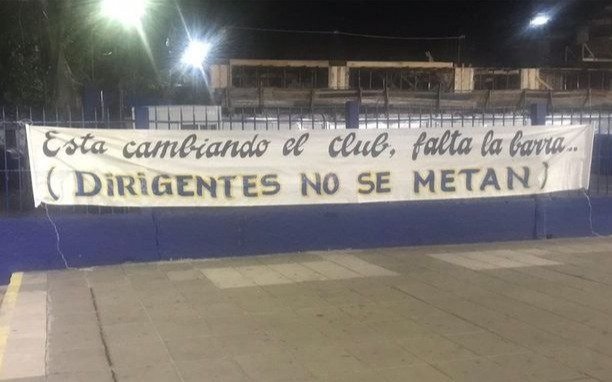 Mensaje de La 12 a la dirigencia: “Está cambiando el club, falta la barra”