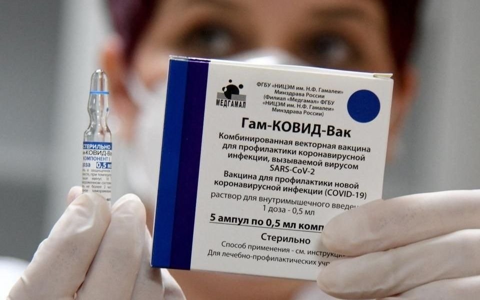 El inoculante monodosis ruso tiene 79,4% de eficacia