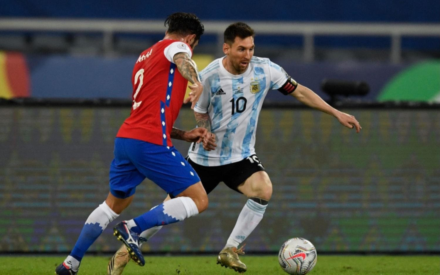 “Nos faltó tranquilidad”, manifestó Lionel Messi, quien anotó un golazo