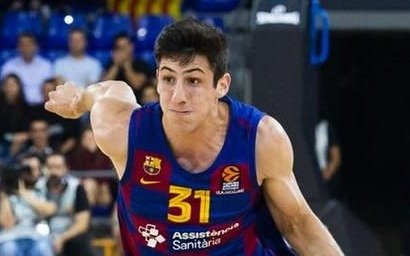 Leandro Bolmaro, campeón de España con el Barcelona