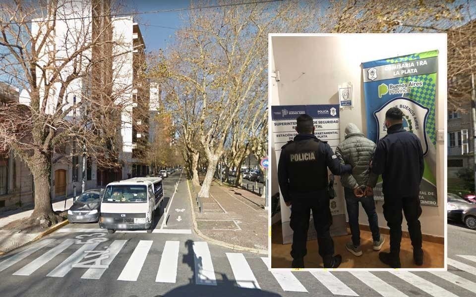 Tenía arresto domiciliario y lo encontraron en la calle