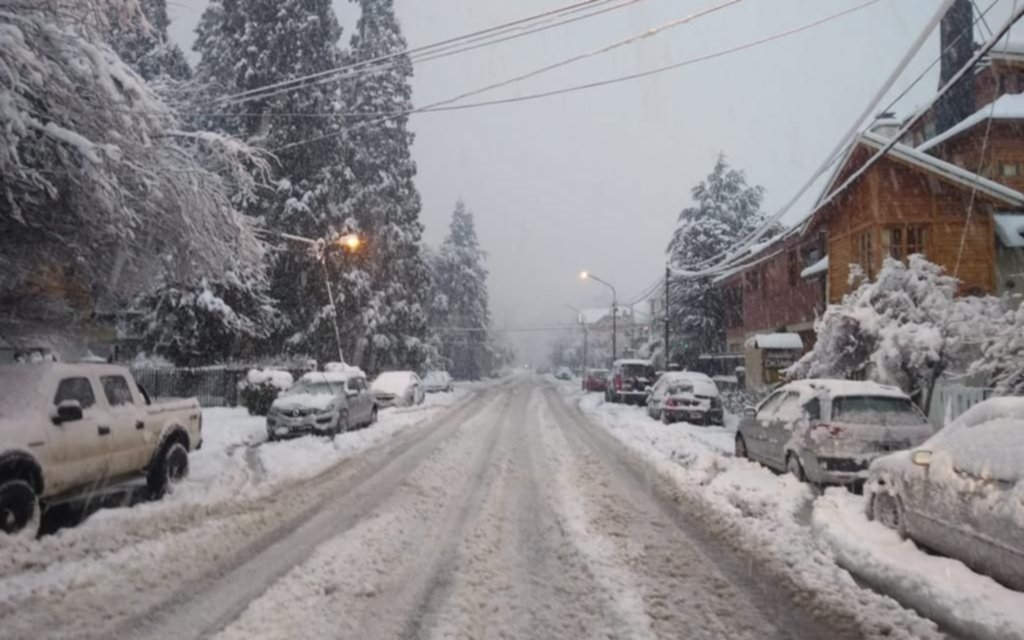 Agarrate Catalina para manejar con tanta cantidad de nieve...