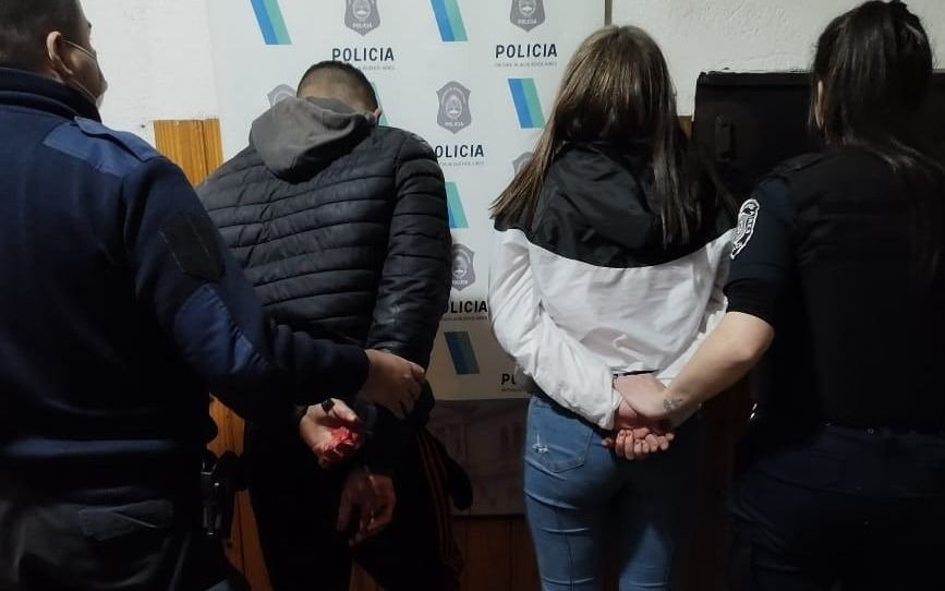 Una parejita, a la seccional por acelerar en un control