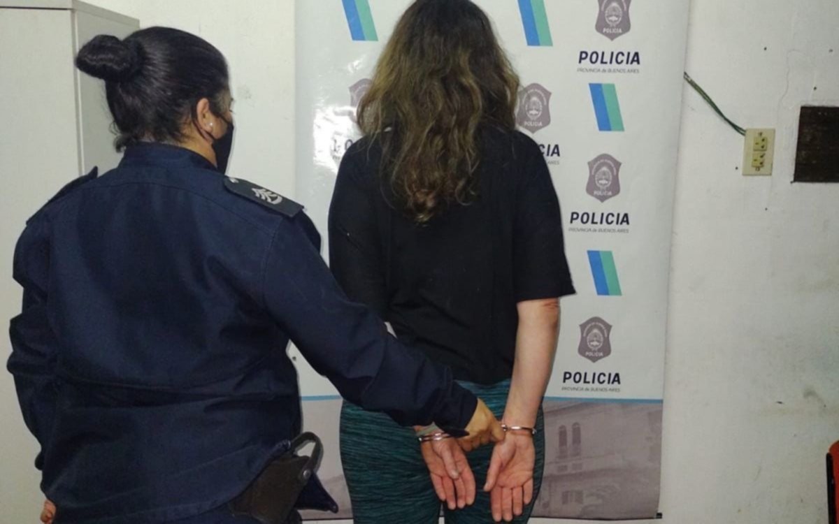 Detuvieron a una mujer que agredió a su pareja en una casa de Villa Elvira