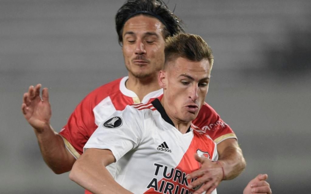 Se desgarró Braian Romero y será baja en River