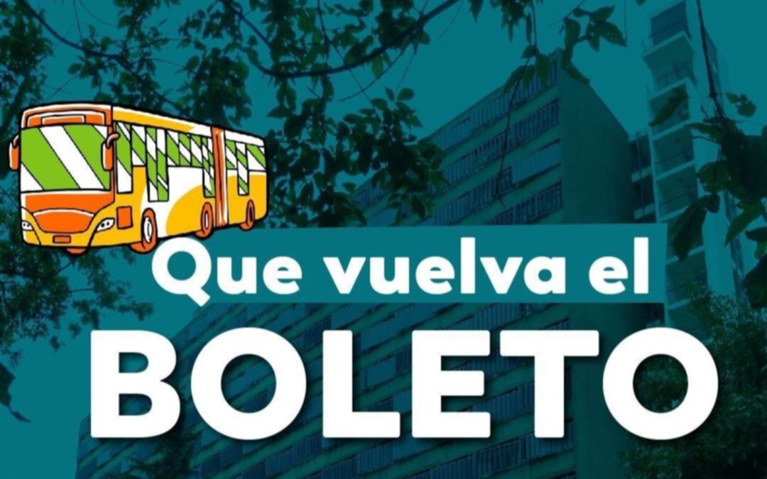 Convocatoria por el boleto estudiantil de la Federación Universitaria La Plata