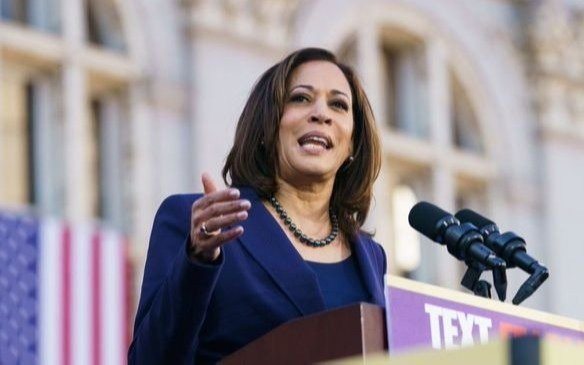 Harris, presidenta por una hora y media