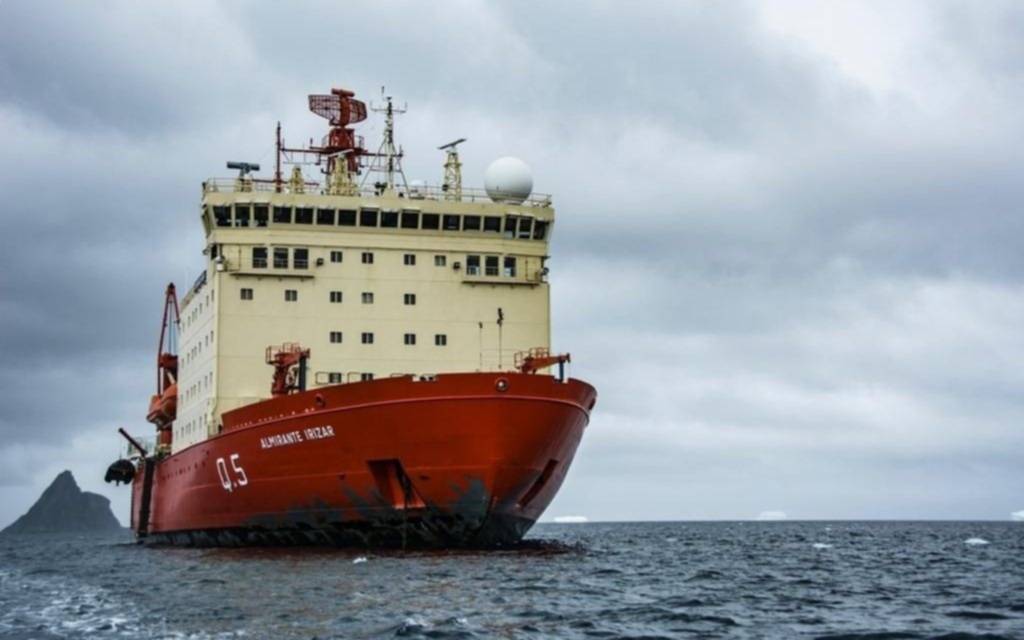 El rompehielos Irízar arrancó su campaña a la Antártida