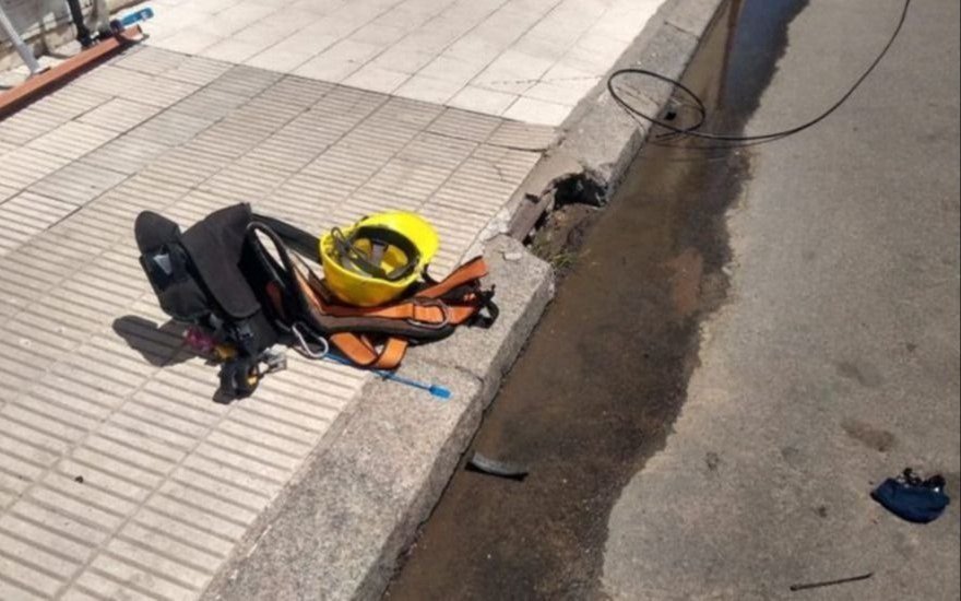 Continúa grave el operario que se cayó desde siete metros