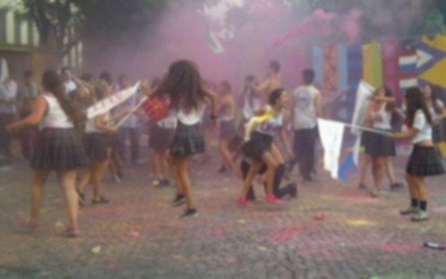 Desbordes en los festejos de los estudiantes por el “Último Primer Día”